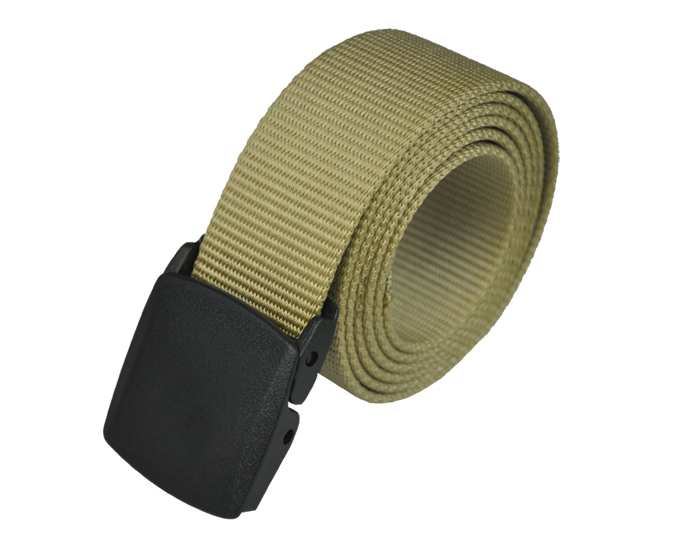 military duty belt with push buckle